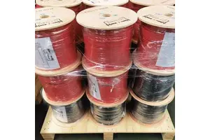 H1Z2Z2-K (PV1-F) Single Core Copper XLPE/XLPO Insulated DC Photovoltaic Wire Solar Cable 4MM² for Spain Market