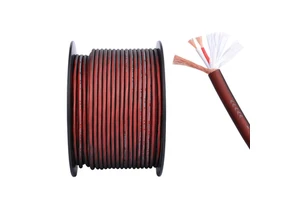 HIFI Audio DMX Consile Speaker Wire Cable OFC Copper 2 Core 24AWG Twisted Shielded Microphone Cable Bulk 100M XLR Mic Cable Roll
