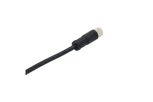 KRONZ M8 A-Code 3-Pin Male Sensor Actuator Connector 5 Meter Pre-Wired Cable, 60V 4A, IP67 Circular Industrial Connectors