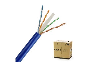 Cat6 Ethernet Cable 305m Box CPR Reaction To Fire Eca Cat 6 Cable Cat6 Cable