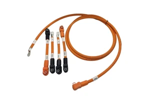 New Energy Storage Battery Cable 1500V High-volatge Solar Inverter Cable and EV Battery Charging Cable with 100A 200A Connector