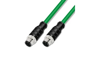 4/8Pin A/D/X-Coded M12 Male to M12 Male, High-flexibility Encoded Communication Cable - Profinet Industrial Ethernet Cable