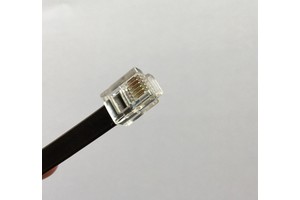 High Quality Spiral Telephone Cable 4P4C 6P6C