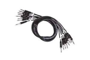 SNA05 Professional 4/6/8/12 Channel 6.35mm Mono Jack Audio Snake Cable for Live Sound Stage and Recording Studio