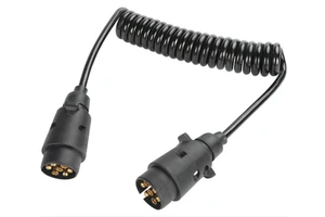 7-Pin Trailer Extension Cable for Trailer Plug to Plug 12V Commercial Vehicles Like Truck Boat Caravan Other Commercial Vehicles
