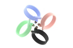 Factory Wholesale 6A 66W 1M 2M Silicone Aluminum Alloy Fast Charging USB-C to C Data Cable for Phone and Camera Use