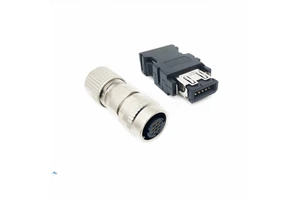 New, Genuine, and Authentic Product Dustri -power Servo Dedicated Connector MR-J3SCNS Connector KitStraight HeadElbowDirect Sert