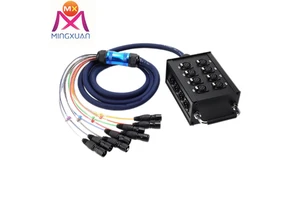 High-Quality Multi-channel 8 Channel Audio Cable Stage Box Microphone Cable Performance