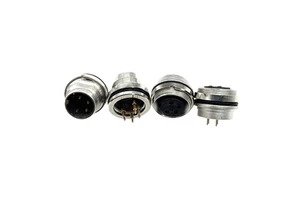 M16 Servo Encoder Aviation Connector Copper Conductor PVC Insulation Electrical Equipment Model 4-24P Round