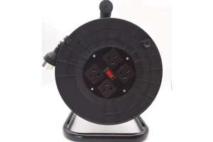 Heavy-duty 25M/30M/50M /OEM Extension Reel Cable With Winding Cable and Safety Cut Out Switch