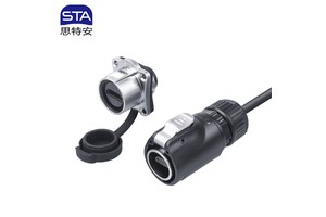 SL24 LP24 IP68 Waterproof Standard Digital AV Interface Connector Aviation Plug for Audio Video Equipment Connections