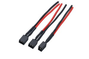 UAV Flight Control Extra Soft Silicone Wire A30-F 2P Terminal Wiring Harness 22AWG Aviation Model Battery Cables