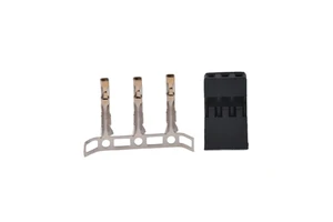 Gold-Plated RC Model Connectors Kit JR Plug Angled Dupont Connector with Aviation Plug Housing for RC Servo Motors
