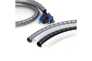 Ready to Ship PE China Cable Tidy Wrap Organizer Spiral Wrapping Band with Ease