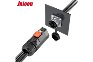Jnicon MJ32 IP67 Waterproof Connectors 120A Max Power Connector Wire Cable Electric Solar Energy Storage Batteries Connector
