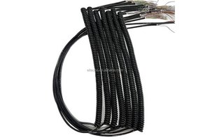 Spiral Coiled Cable for CNC MPG 3-4 Meter 7 10 11 12 13 14 15 16 17 18 19 20 21 Cores