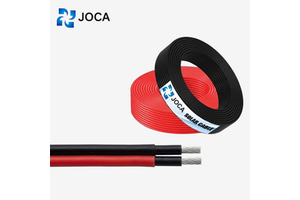 Twin Core Pv Cable 6mm2 10AWG 4mm2 Solar Power Wire Tinned Copper XLPE XLPO Insulated for Renewable Energy Construction Projects
