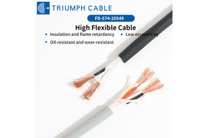 FD-592-20549 Automation Equipment Robotics Professional Cable High-flexibility Towline Cable Robot Cable High Flex Control Cable