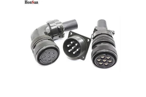 24-10S 7 Cores Servo Motor Encoder Power Aviation Plug Connectors