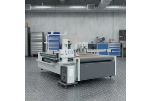 Packing Carton Printed Carton Cutting CNC Vibrating Knife Cutter Cutting Cardboard Pattern With Table
