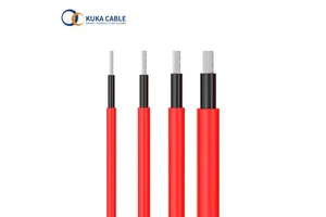 Lead Solar Cable 1x6mm2 Dc Cable Wire 4mm2 Solar Pv Cable for Solar Power System