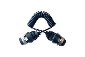 5Pin 24V ABS EBS Trailer Cable Spiral Wire Assembly for Truck