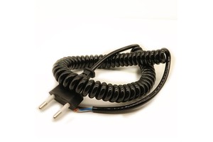 2 Core 0.5 square Spring Wire Elastic Spiral Cable