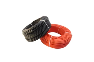 Flame Retardant PVC Oxygen-Free Copper Core Solar Photovoltaic Cable 3000V Rated Voltage Automotive Electronics Application