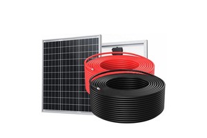 Factory Supplying Solar DC Cable with Tinned Copper Conductor and XLPO Insulation for Power Station Use