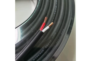 Factory Stock 2x2.0mm² CCA Wire 2 Core Audio Speaker Cable Compatible with SpeakON Connector for Stage/PA/Home Theater 100m Roll