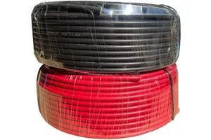 Factory Supply 6mm2 PV Cable Tinned Copper H1Z2Z2-K DC Solar Wire for Rooftop Solar Panel Power Connection