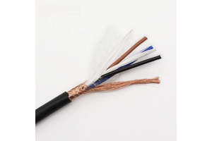 3-core RVVP Shielded Cable - Signal Line - Oxygen-free Copper - Polyvinyl Chloride - Control Cable