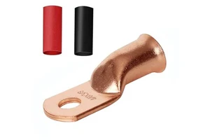4/0x3/8 Heavy Duty Lugs Copper Wire Lugs,Heavy Duty Battery Cable End