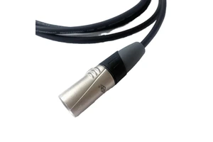 SREXACT SVC687V-176-1M Superior Quality PVC Jacket XLR Male-Female Microphone Cable Braid Shielding for Professional Audio DMX