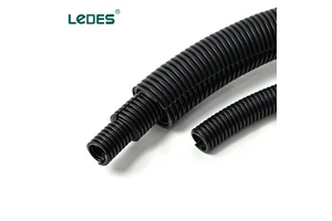 AS/NZS 2053 Certified Heavy Duty Black PVC Electrical Corrugated Conduit Flexible Solar 20mm 50mm UV Stabilized Fittings