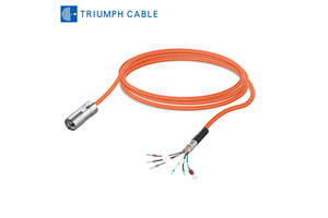 Servo Power Cable S200 6FX3502-5CK32 With Connector Pre-Assembled Power Cable Motor Cable Suitable for Siemens