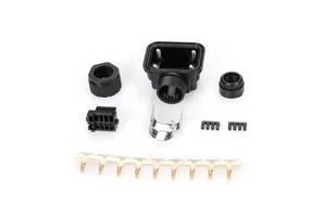Install the Mitsubishi Servo Encoder Cable, Female Power Connector, Connector Code 1674320-1 (9-pin)