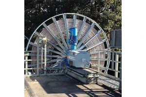 High-power Electric Industrial Crane Cable Reel Carbon Steel Stainless Steel Structure 16A Lifting Power Extension Cord Reel