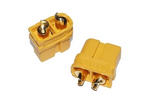 Genuine AMASS XT60U Connector Male Female 30A Small Lightweight Gold Plated Plug Custom Wire Harness For FPV Drone RC Battery