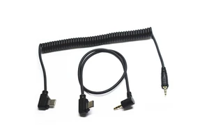 USB-C Cable TYEC-2.5/3.5mm Shutter Release Cable for Sony A7CII/A6700/ZV-E1/ZV-E10II/A7CR Remote DSLR Camera Control Cable