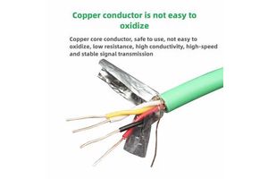 KNX/EIB Cable 2*2*0.8mm Copper Core PE Insulation LSZH Jacket IP20 Low Voltage-High-Speed Data Transmission for Industrial