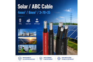 YueHua H1Z2Z2-K Tinned Copper XLPO Insulated PV Cable 100m 1 Core For Solar Power And Outdoor Electrical Connection Systems