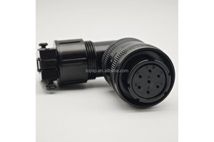 YD28-4Pin 7Pin 15Pin Connector Servo Motor Encoder Power Line Connector Elbow Plug Servo Connector