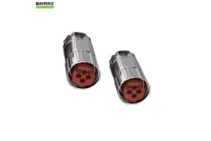 High Quality M40 BNC Signal Connector for Servo Motor and Encoder IP67 Protection Female Plug Power Application