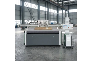 Heavy Type Customized Eco-Friendly Recycled Materials Oscillating CNC Vibrating Knife Cutting Machine Table With High Precision