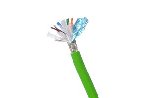 Cat6 Industrial Ethernet Cable High-Flexibility with Shielded Drag Chain, PROFINET Network Cable, 8-core EtherCat Cable