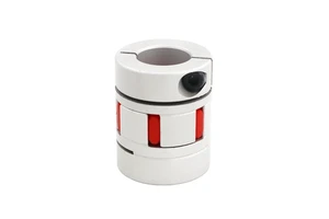 GS38 1-3/4" BORE DUAL ALUMINUM HUB ASSEMBLY WITH - GS38 28 24 19 RED SPIDER Servo Motor Screw Coupling Customizable