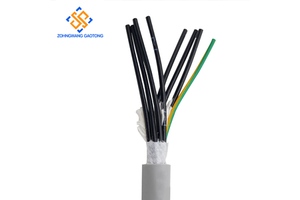 H05VV5-F Oil Resistant Multi-Core Control Cable 300/500V 2-18C for Industrial Machinery & Automation IEC 60332-1 RoHS