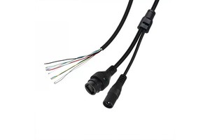Waterproof RJ45 Industrial Ethernet Plug Cable Assembly for Outdoor Automation Control System