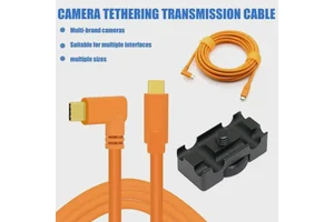 5m Copper USB 3.0 Type-C to Type-C Data Cable for Camera Transfer Compatible with for A7 EOS R for Z9/Z8/Z6